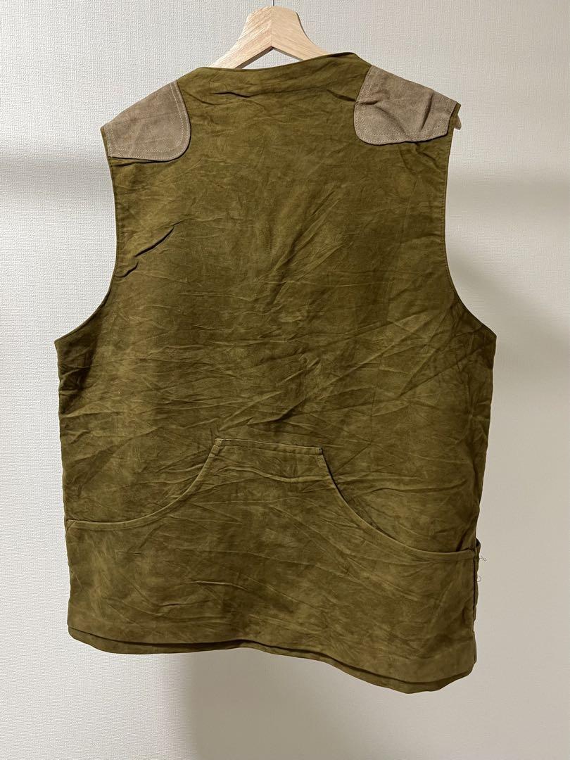 希少 80s 2ワラント Barbour ベスト  L相当