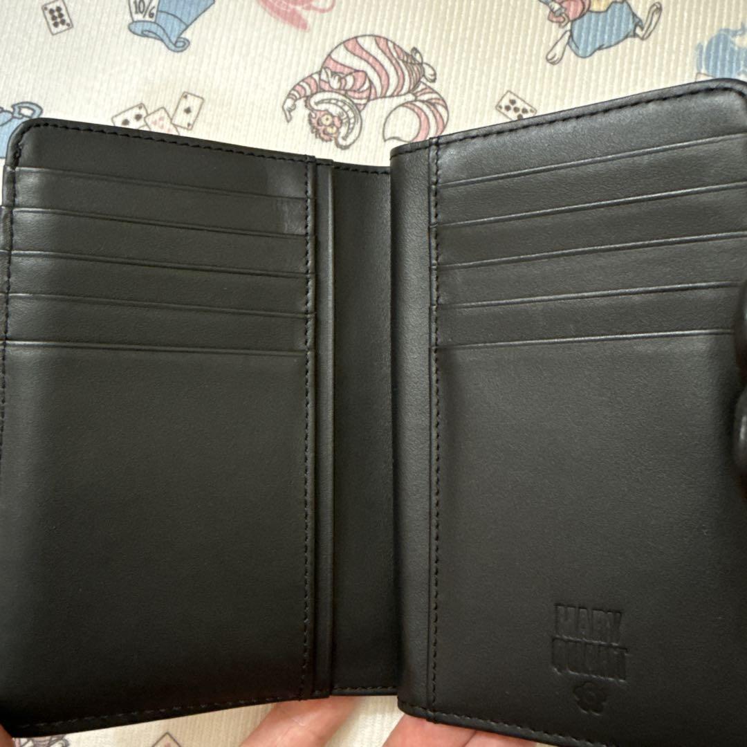 マリークワント ベージュ 二つ折り 財布