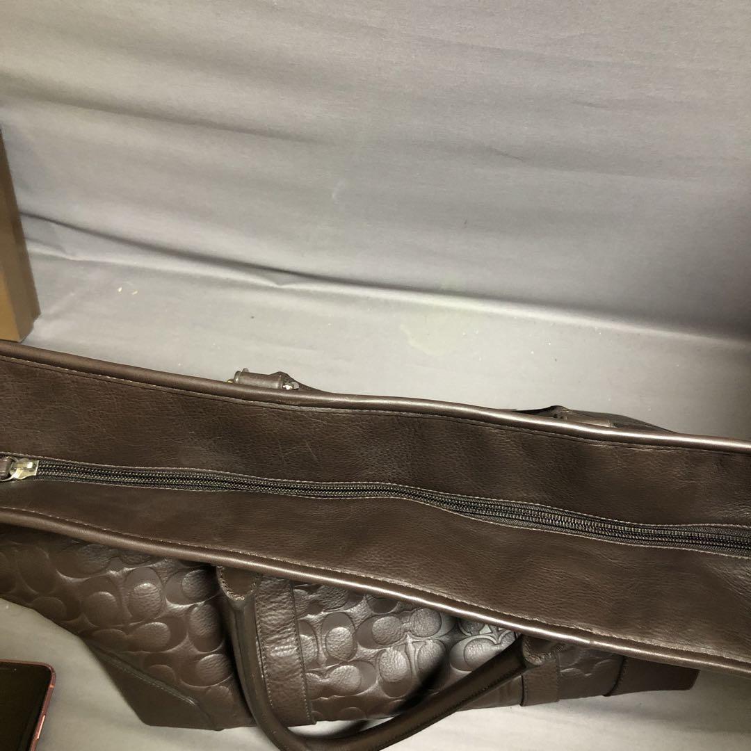 ■【美品】COACH コーチ　ハンドバッグ　トートバッグ　ブラウン