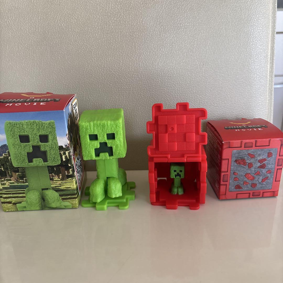 マクドナルドのマインクラフトセット Z*X様 マクドナルド マイクラ ハッピーミール 6点セット - メルカリ