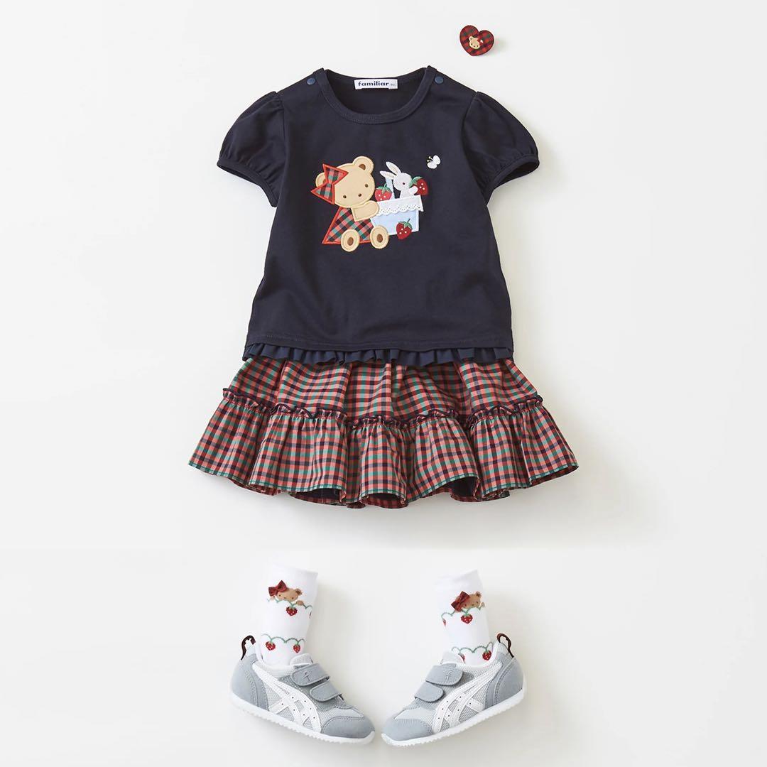 【水通しのみ】ファミリアTシャツ　現行品　90 Tシャツ | ファミリア公式サイト