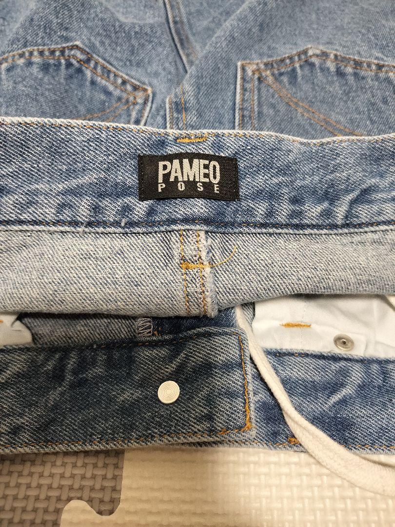 PAMEO POSE パメオポーズ デニム ミニスカート