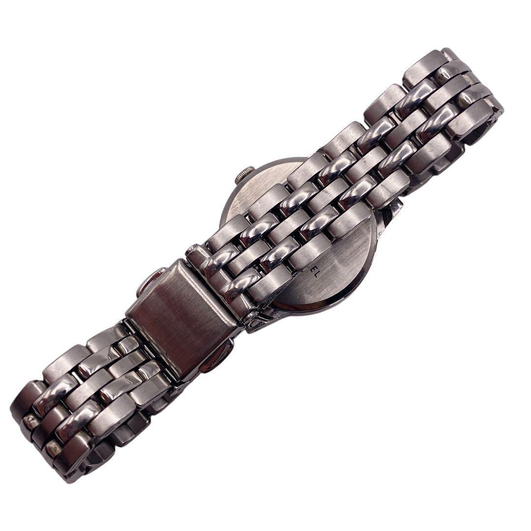 良品 SEIKO ラウンド シルバー クォーツ レディース腕時計 1014