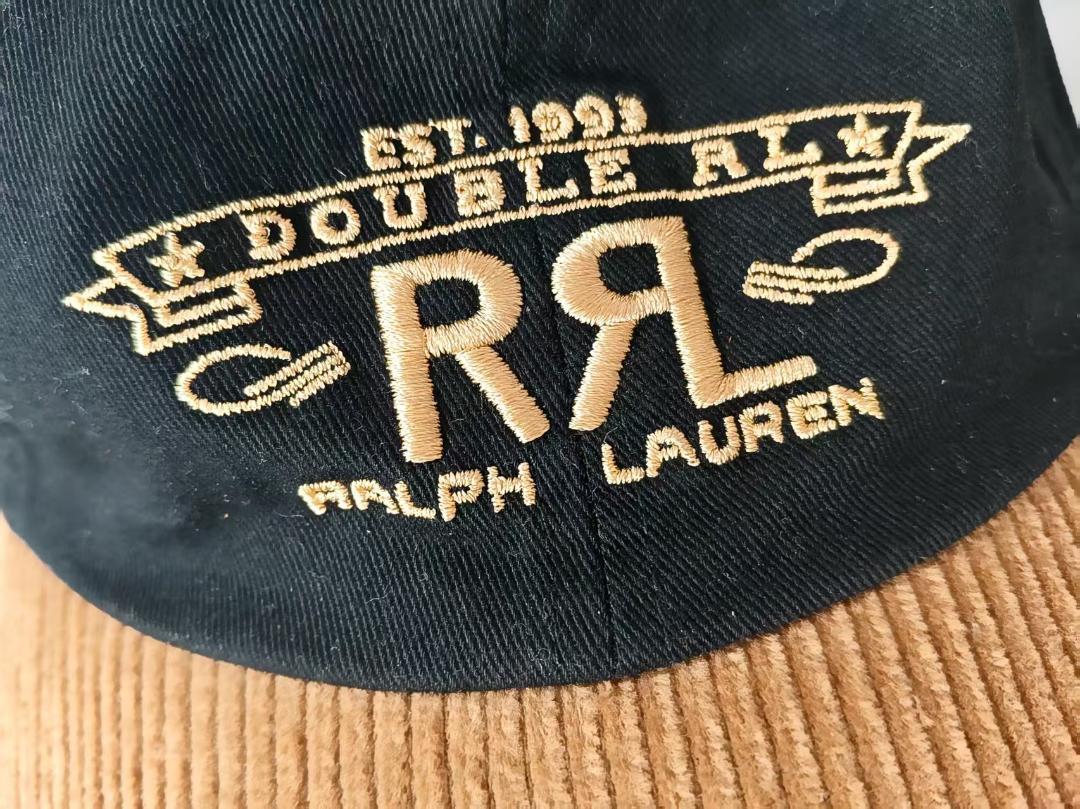 ★DOUBLE RL ラルフローレン ランチロゴ ベースボールキャップ ☆DOUBLE RL ラルフローレン ランチロゴ ベースボールキャップ
