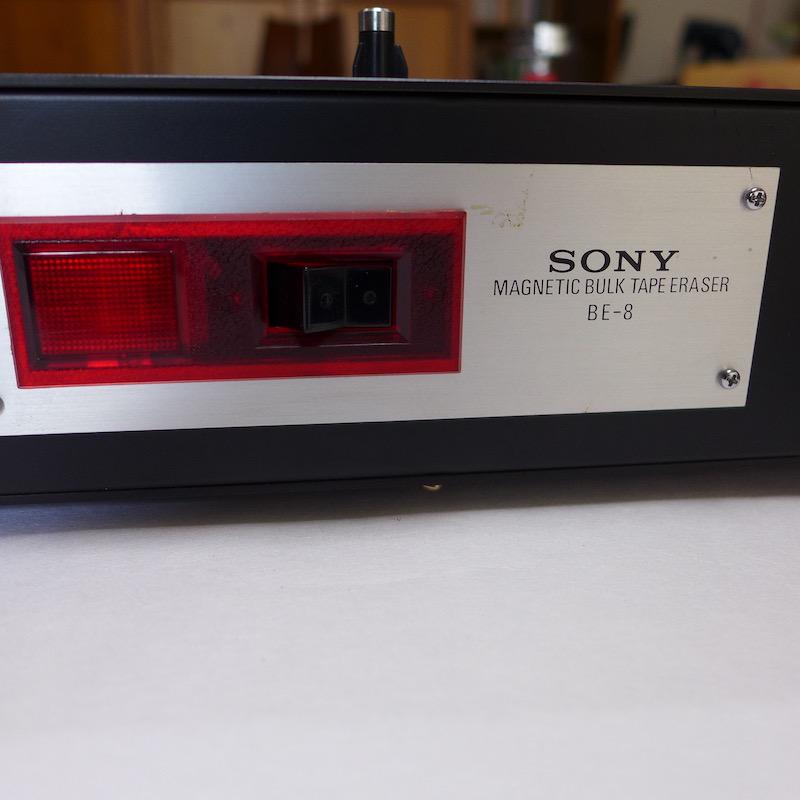 SONY BULK ERASER BE-8 オープンリールテープ・消磁機 - メルカリ