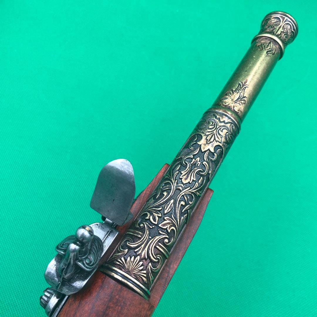 装飾銃　デニックス　1296/L　フリントロック　新品　レプリカ　銃　観賞　玩具