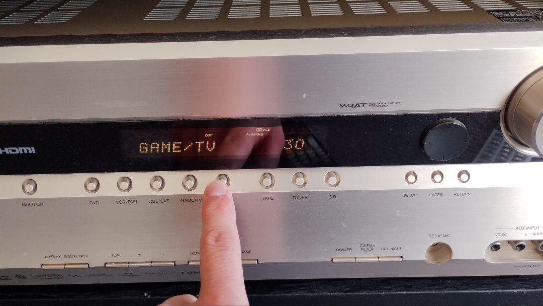 ONKYO TX-SA606X アンプ ゴールド