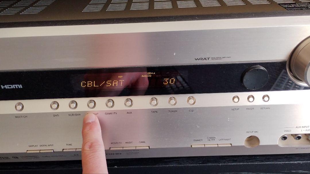 ONKYO TX-SA606X アンプ ゴールド