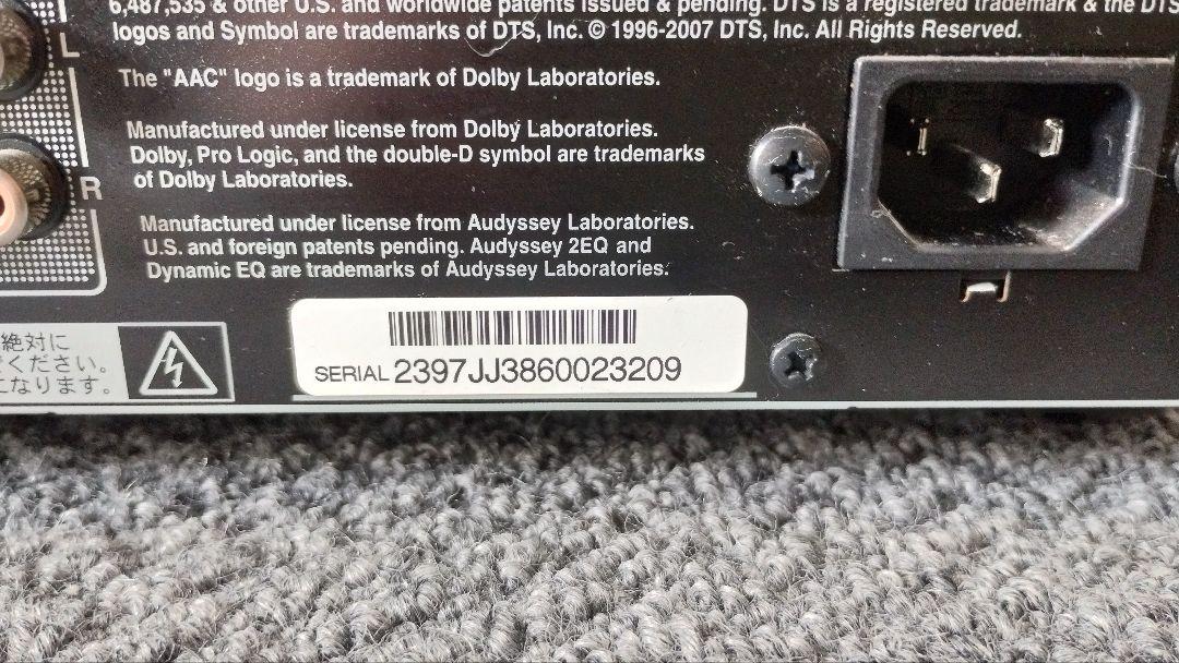 ONKYO TX-SA606X アンプ ゴールド