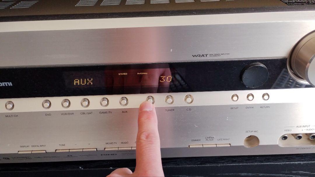 ONKYO TX-SA606X アンプ ゴールド