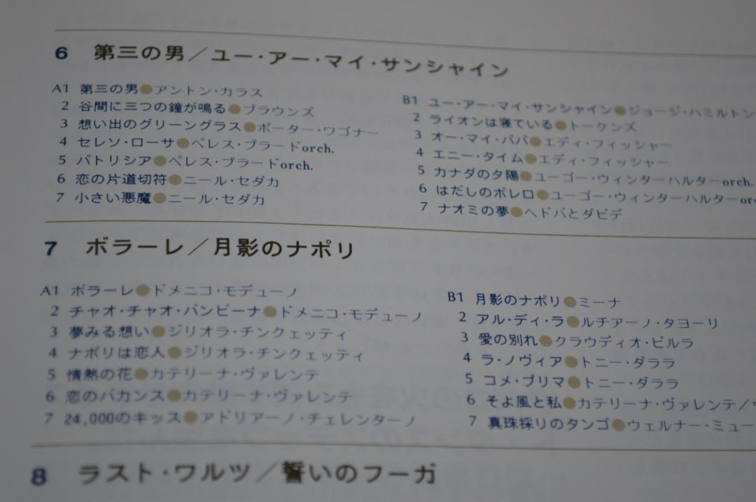 思い出のジュークボックス、HIT POPS IN MEMORY