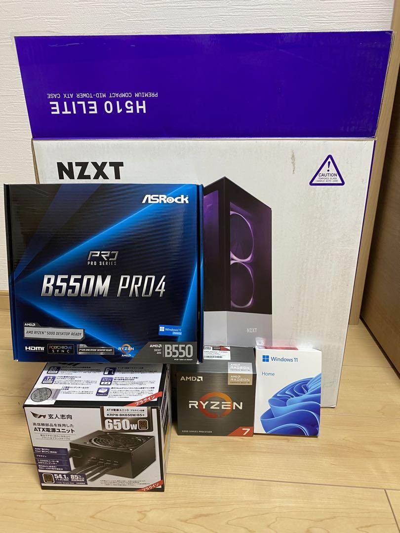 自作pc nzxt h510 elite white Windows11【美品】