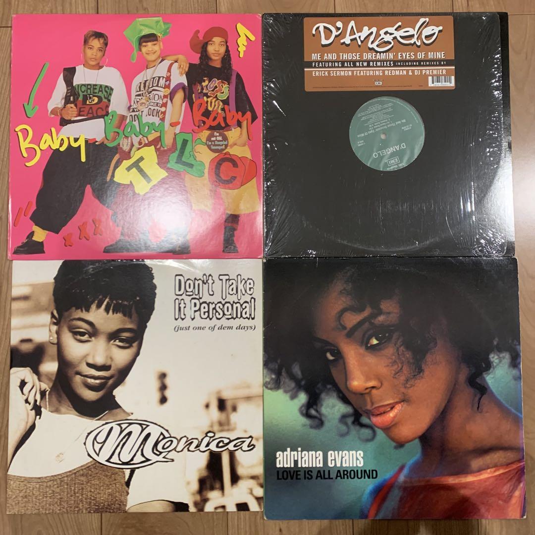 90's UK / US R&B 12インチ LP オリジナル盤24枚セット 90s R&B 12インチ LP オリジナル盤24枚セット まとめ売り在庫