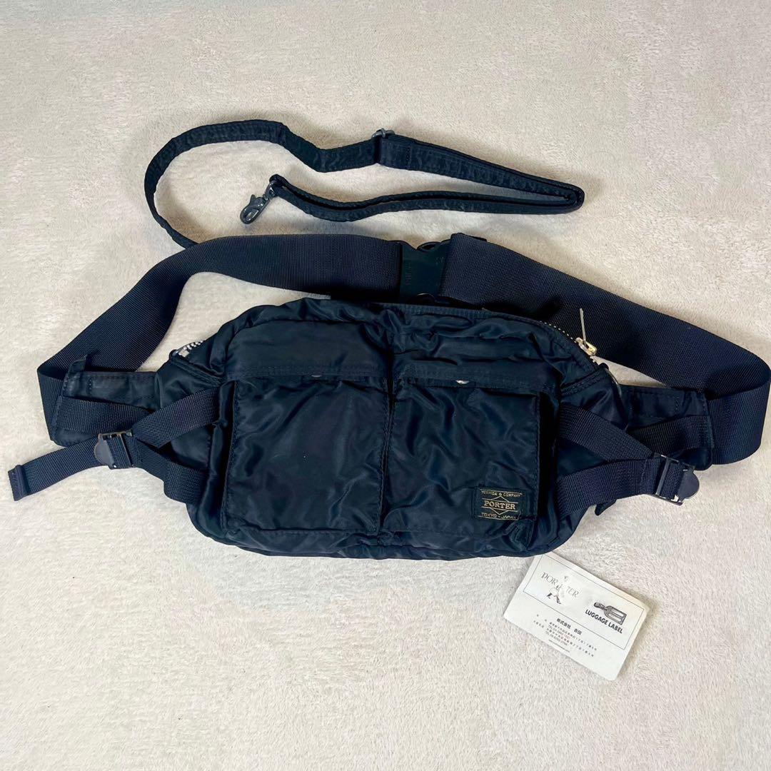【美品✨】PORTER タンカー　2way ウエストバッグ ショルダー　ボディ