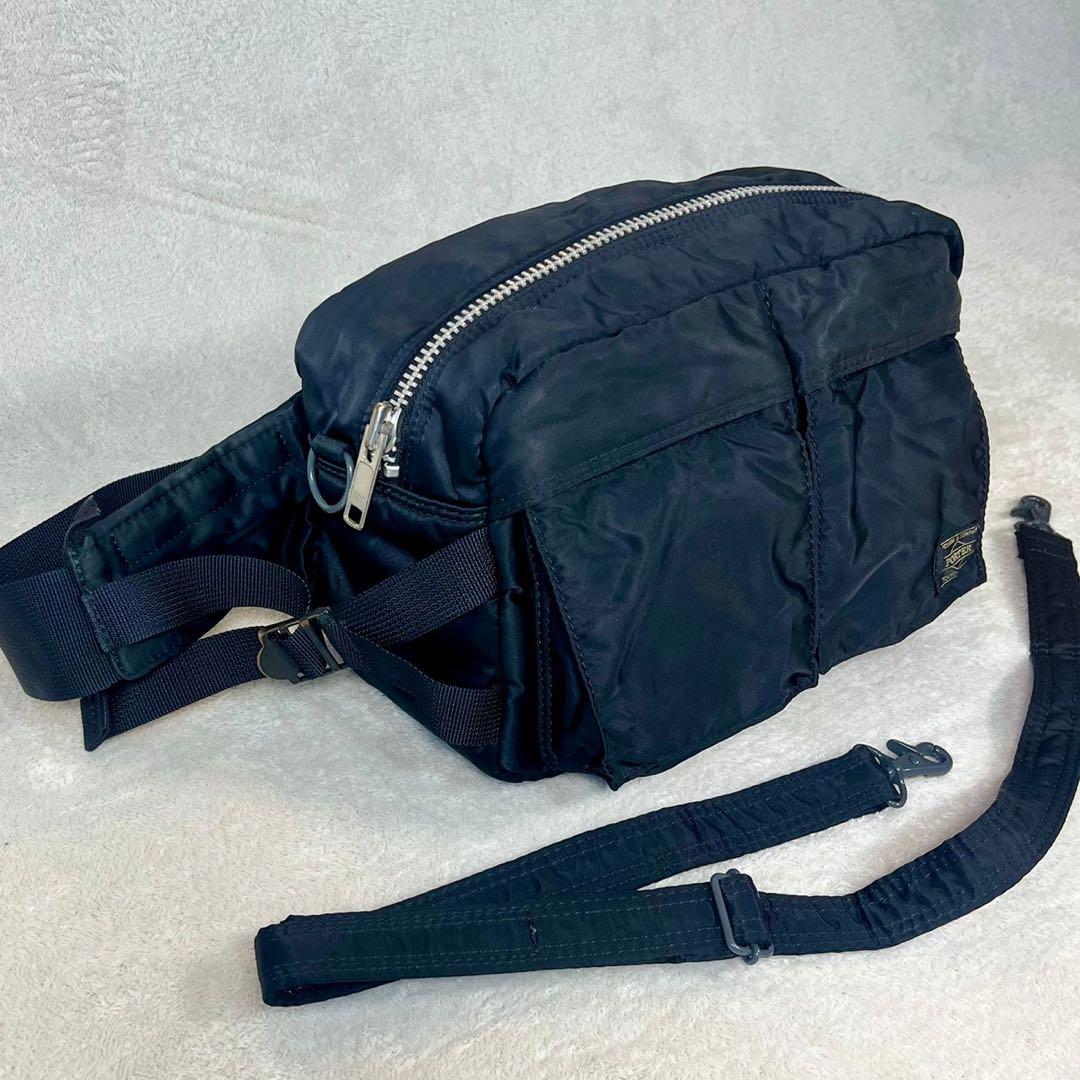 【美品✨】PORTER タンカー　2way ウエストバッグ ショルダー　ボディ