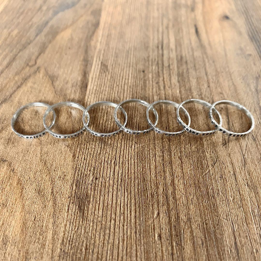 【美品】16号 SERGE THORAVAL セルジュトラヴァル 7連リング