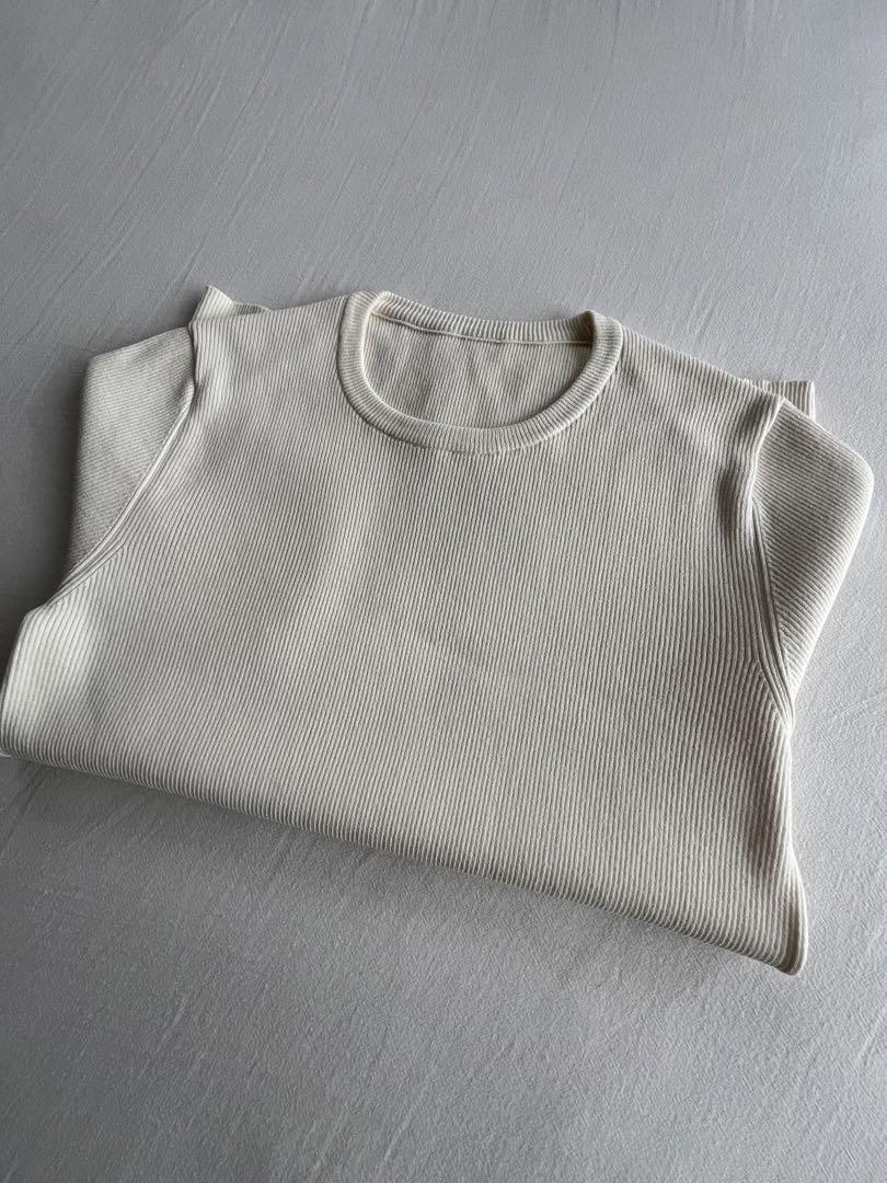 Deuxieme Classe  Diner B RIB Tシャツ　ホワイト