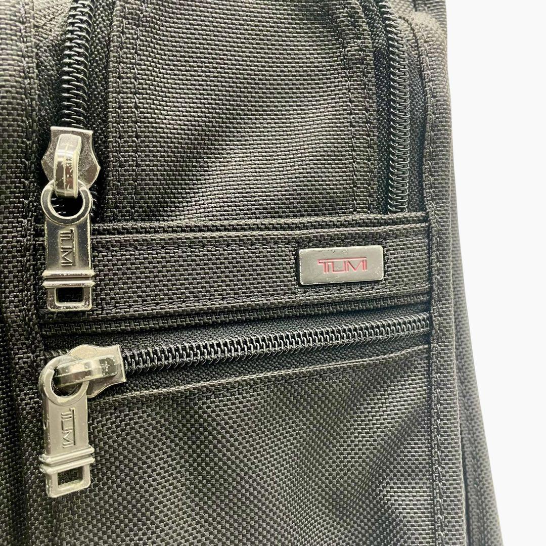 【大容量】TUMI ブラック ビジネスバッグ 多収納 A4収納 PC収納