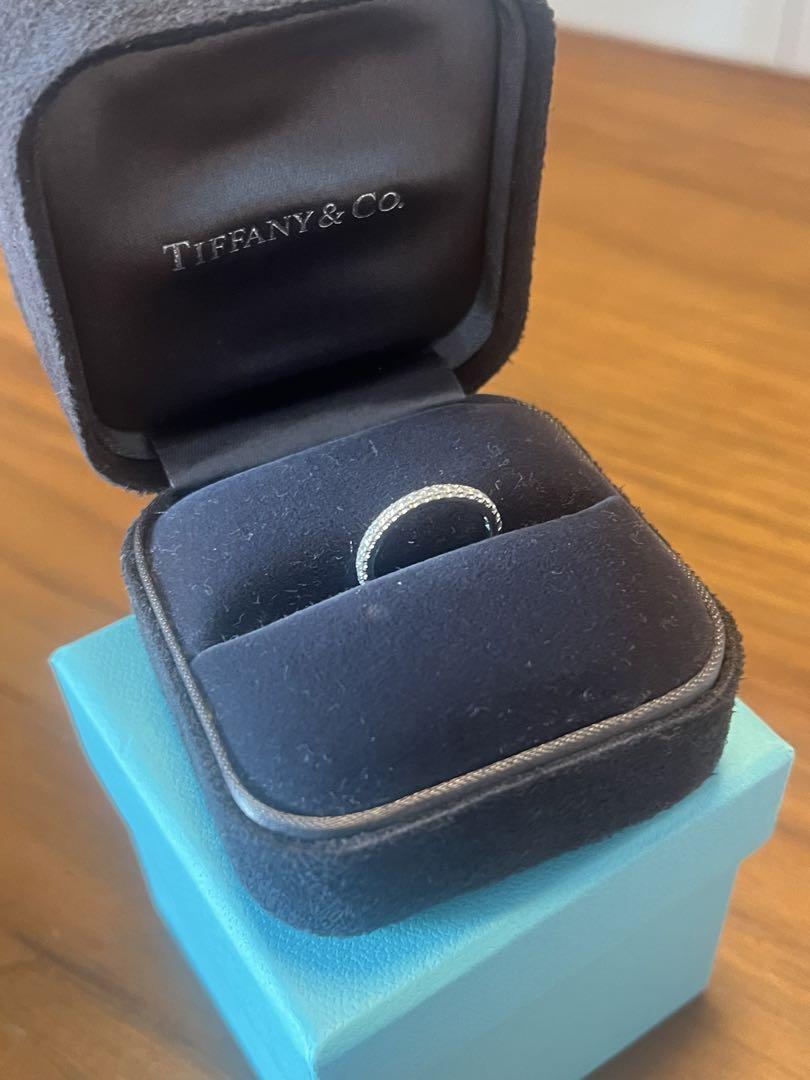 Tiffany ソレスト　ハーフエタニティリング