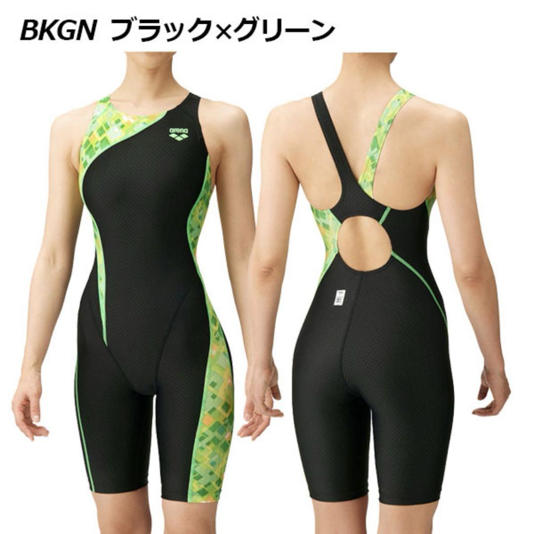 美品★arena アリーナ ハーフスパッツ競泳水着 Lサイズ Fina承認モデル