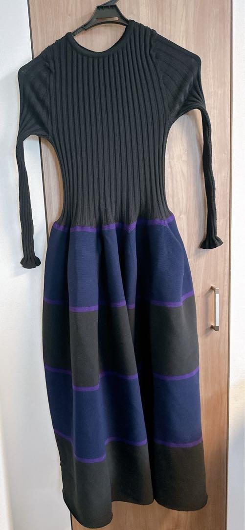 ワンピース CFCL POTTERY LONG SLEEVE DRESS POTTERY LONG SLEEVE DRESS