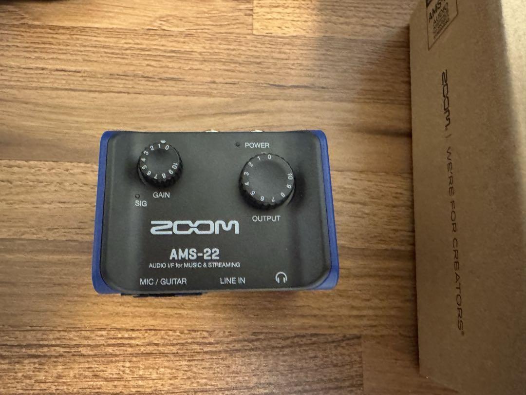 ZOOM AMS-22 USBオーディオインターフェイス