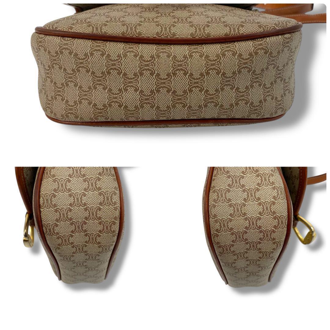 90s Vintage Celine Macadam Shoulder Bag