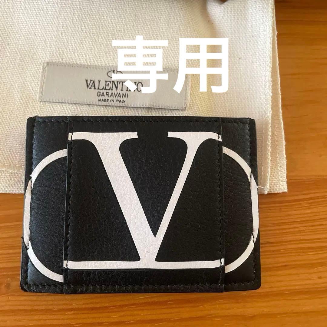 VALENTINO カードケース ブラック