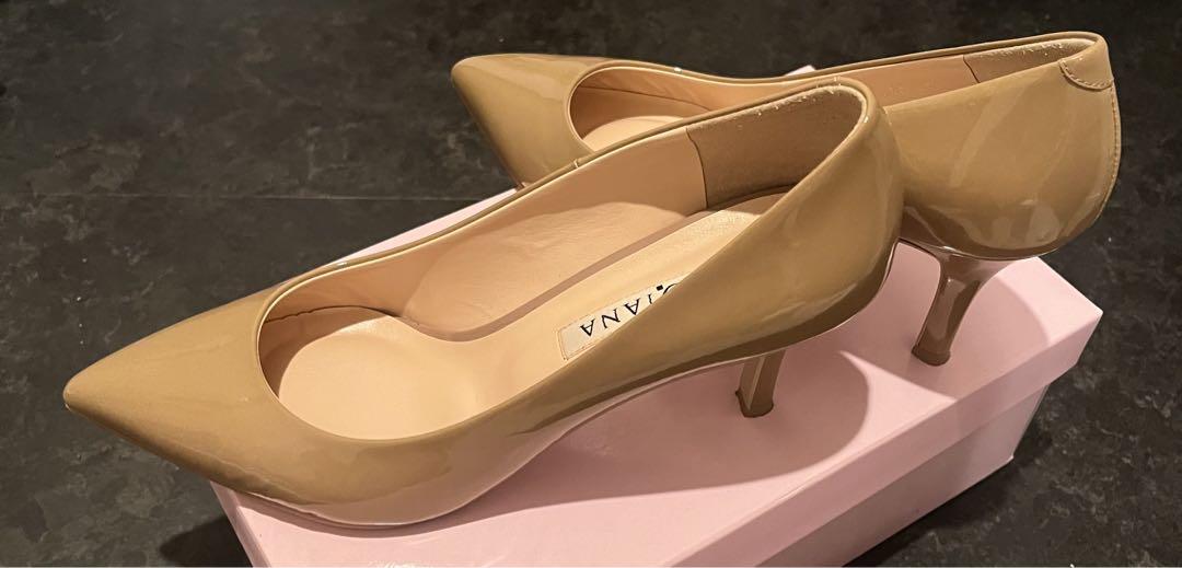 極美品ダイアナ パンプス エナメル ul17266