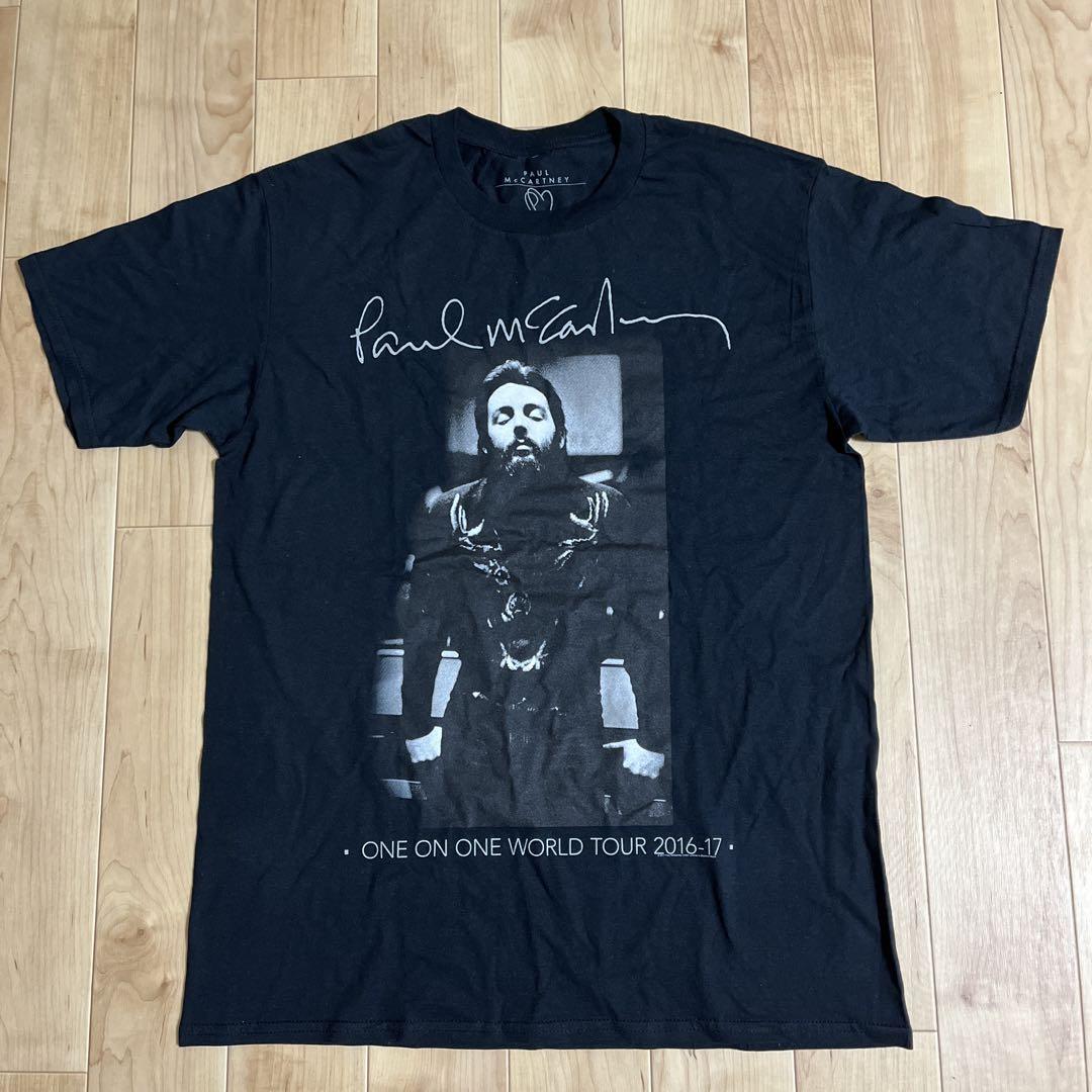 未使用 ポールマッカートニー McCARTNEY 89-90 ツアーTシャツ L 未使用 ポールマッカートニー McCARTNEY 89-90 ツアーTシャツ L
