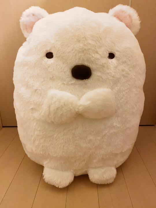 純正通販売 すみっこぐらしふんわりぬいぐるみxl プレミアム しろくま おさるのジョージ 純正卸売 おもちゃ ホビー グッズ おもちゃ Dcwaindefla Dz