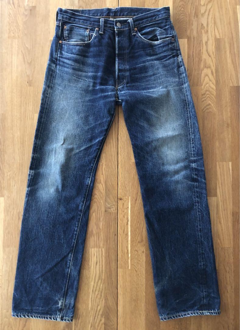 リーバイス501xx 55501 日本製 赤耳 ビッグE W33ゴールデンサイズ