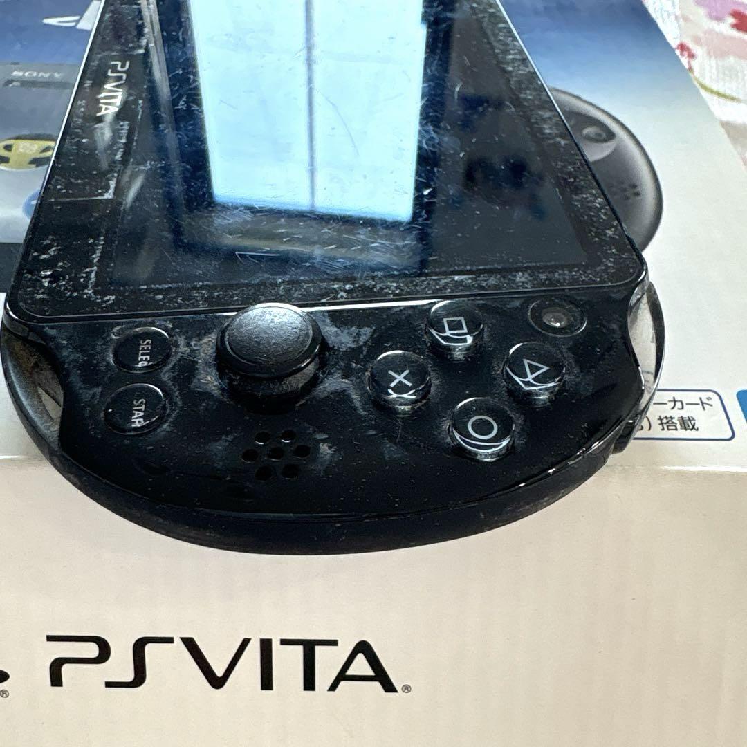PSVITA ブラック ジャンク PCH-2000 - メルカリ