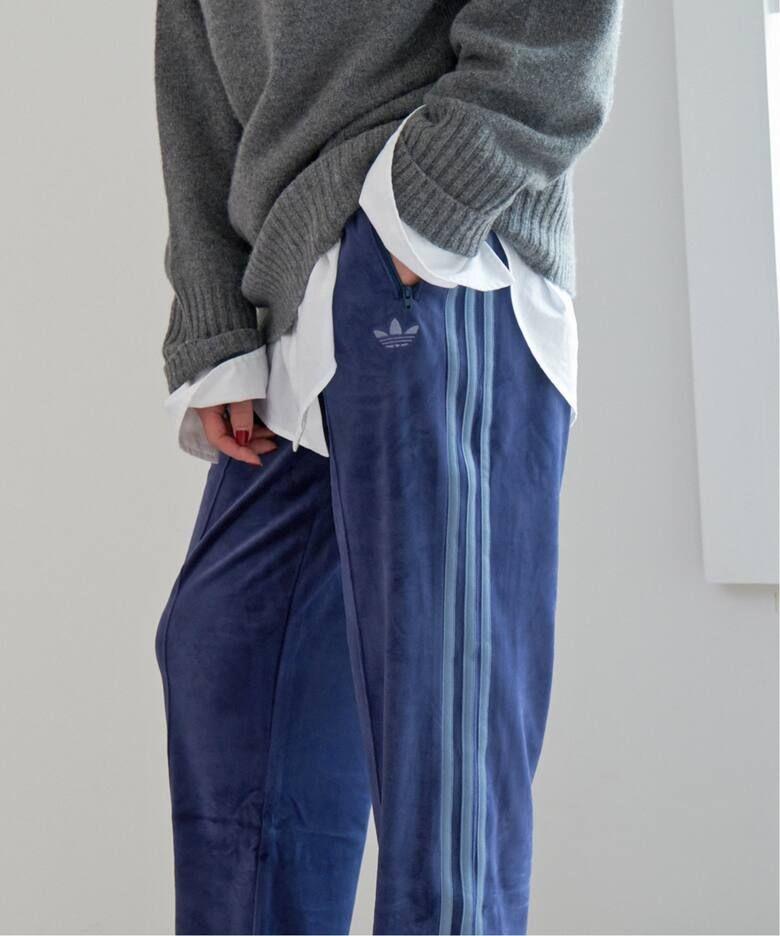 adidas originals アディダスオリジナルス トラックパンツ ベロア