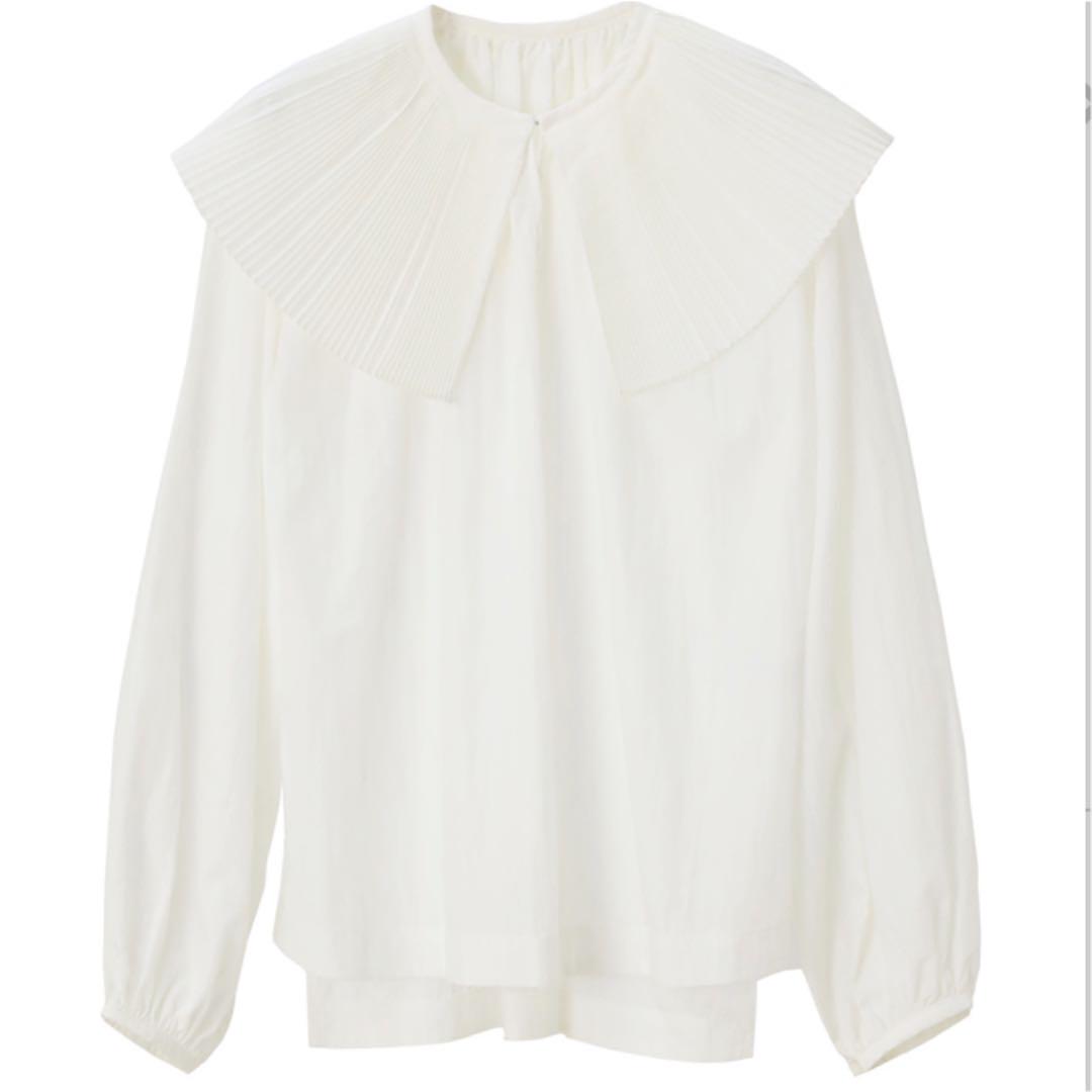 品質満点! machatt マチャット プリーツカラーブラウス yori ヨリ 豊富買蔵 マチャット machatt プリーツカラーブラウス シャツ/ブラウス(七分/長袖)