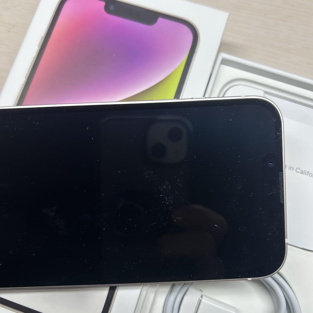 iPhone14 128GB SIMフリー 割れなし バッテリー最大容量91%