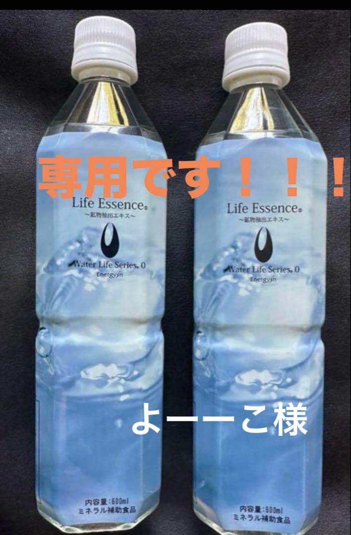 専用です！！！　エコウォーター ライフエッセンス600ml 2本