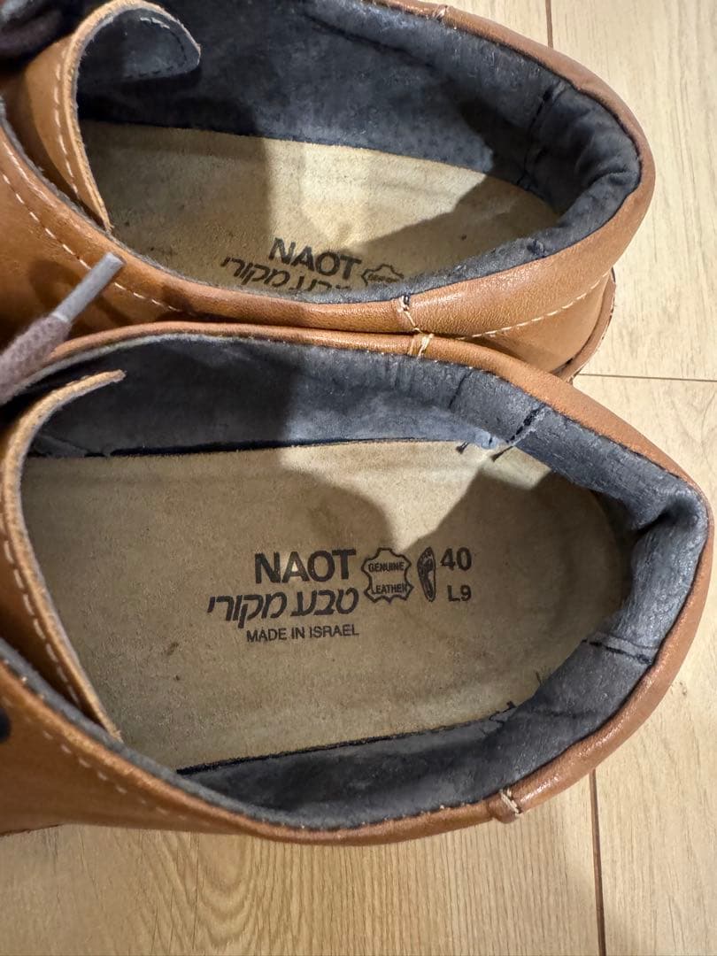 NAOT DANIELA ダニエラ 40 チェスナット 革靴 NAOT DANIELA ダニエラ 40 チェスナット 革靴