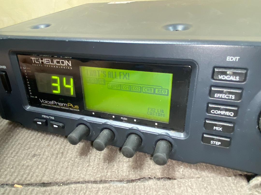 609 TC HELICON VOICEPRISM ボーカルエフェクター