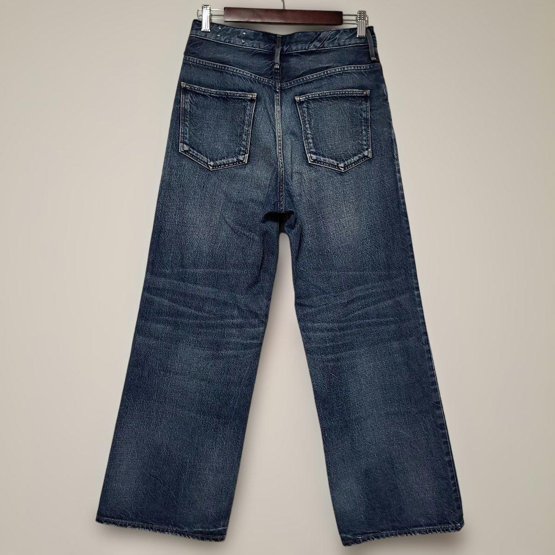 upper heights ワイドデニム ダークブルー Size25M upper hights DECORATOM_COM_BR