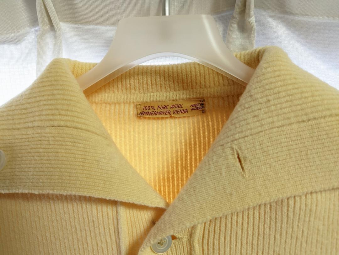 LEMMERMAYER 超高級ニット ニットジャケット オーストリア製 100%正規品