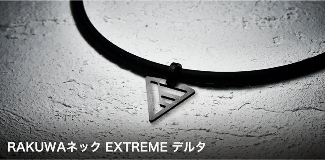 【新品.未使用】ファイテンネックレスEXネック デルタ ブラック45cm①