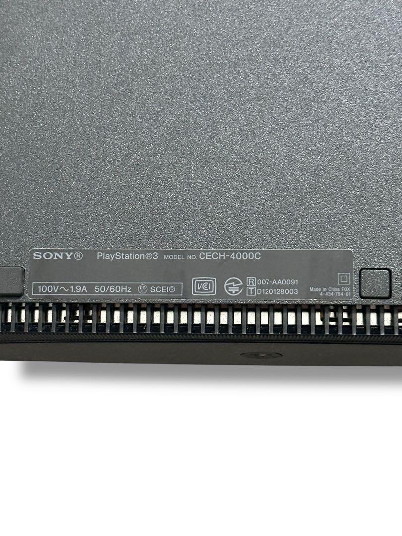 動作品】ソニー PlayStation3 CECH-4000C 500GB - メルカリ