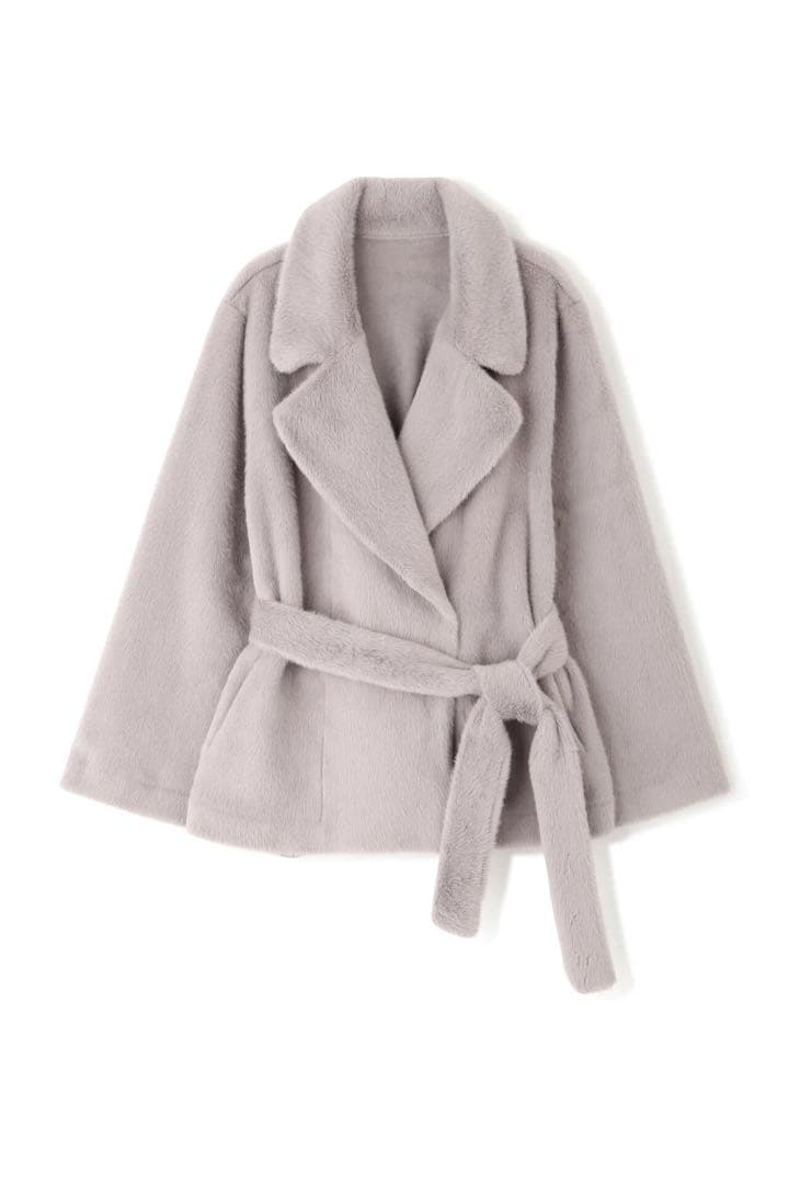 完売品★美品★pinky&Dianneピンキーアンドダイアンファーコート36