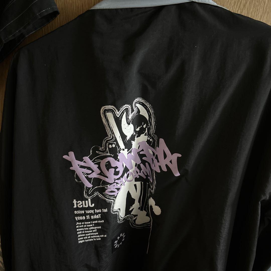 ディズニープリンセスのベビーグッズも大集合 Zip up Jacket blackジャケット Eve 花嵐 値下げ交渉可 - メルカリ ミュージシャン