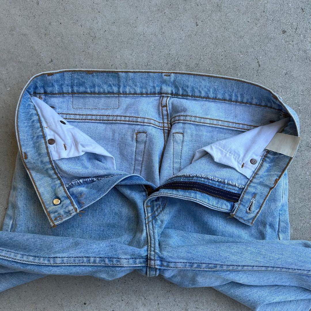 美品90s USA製 Levi's 505デニム ジーンズ ライトブルー W30
