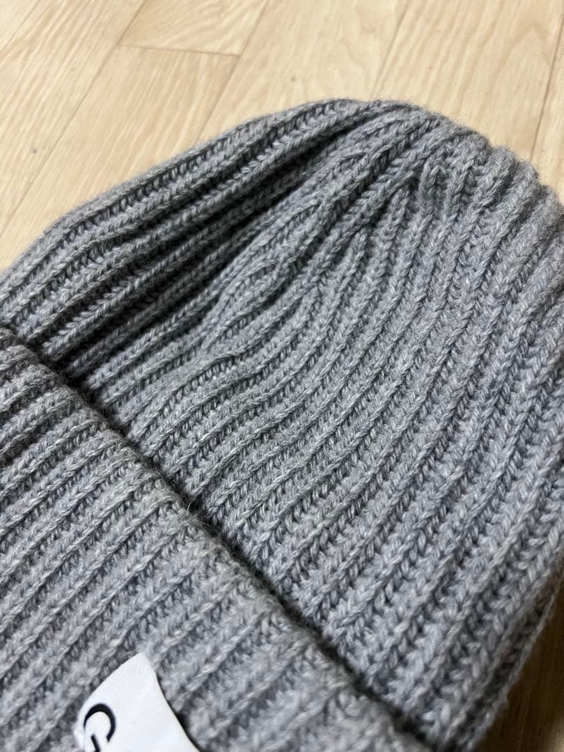 GANNI ニット帽 グレー - メルカリ