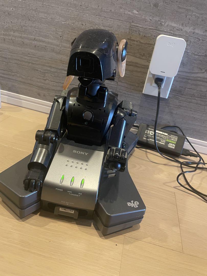 ジャンク品　SONY ロボット ブラック 充電ドック付き
