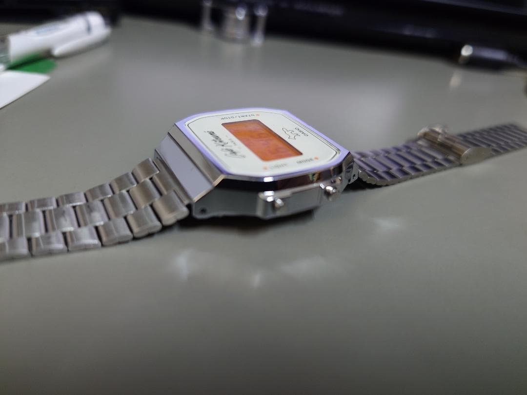 Cafe Kitsune CASIO A168WE ボディ 少キズ