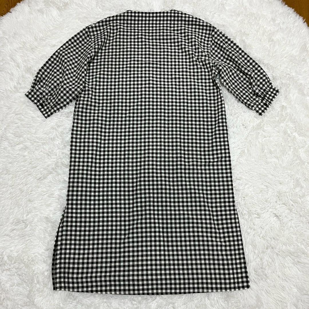 TRUBE (トュルーべ) センターボタンロングシャツワンピース